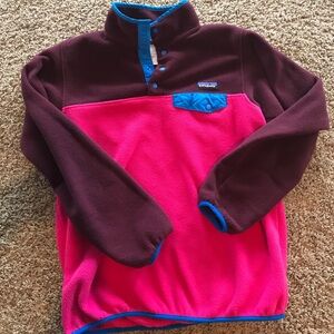 Patagonia Pink and Brown Utility Jacket